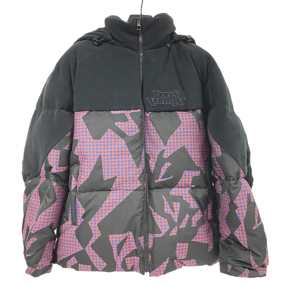 Louis Vuitton Down jacket 1AAUTR polyester 23Stainless Black Apparel