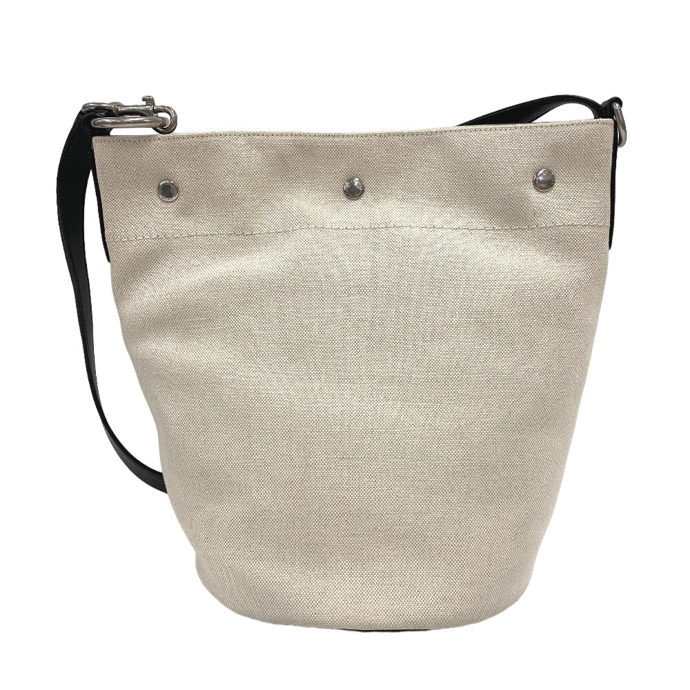 Saint Paris Shoulder Bag Rive Gauche Women Leather Canvas