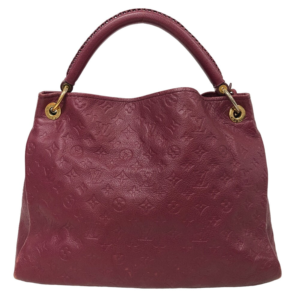 Louis Vuitton M94047 purple Ann Platt ArtsyMM Monogram Leather Handbag