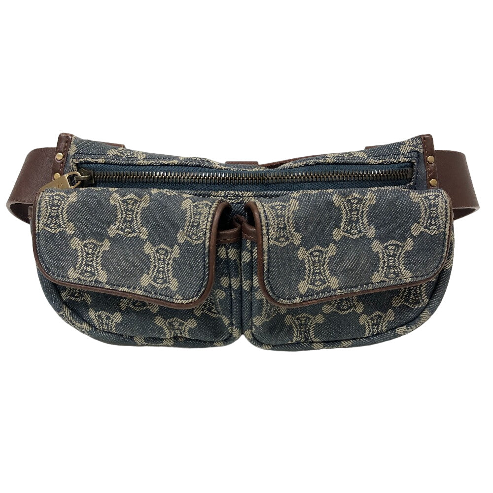 Sling Bag , Waist Pouch Macadam Triomphe Leather Denim Travel Bag