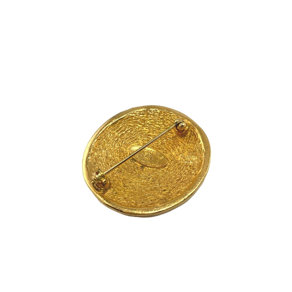Chanel Brooch Plated 31 RUE CAMBON Gold Handbag