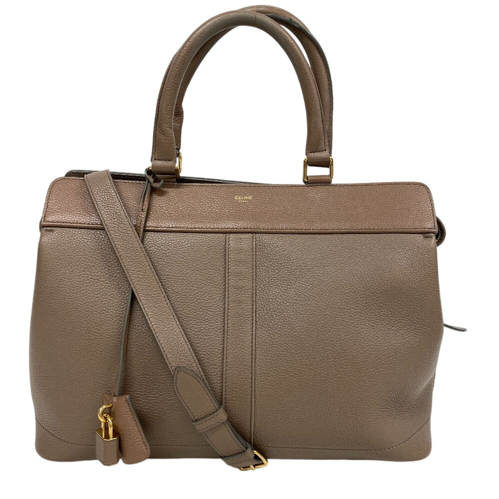 Way Kabaddou France Women Leather Beige Travel Bag