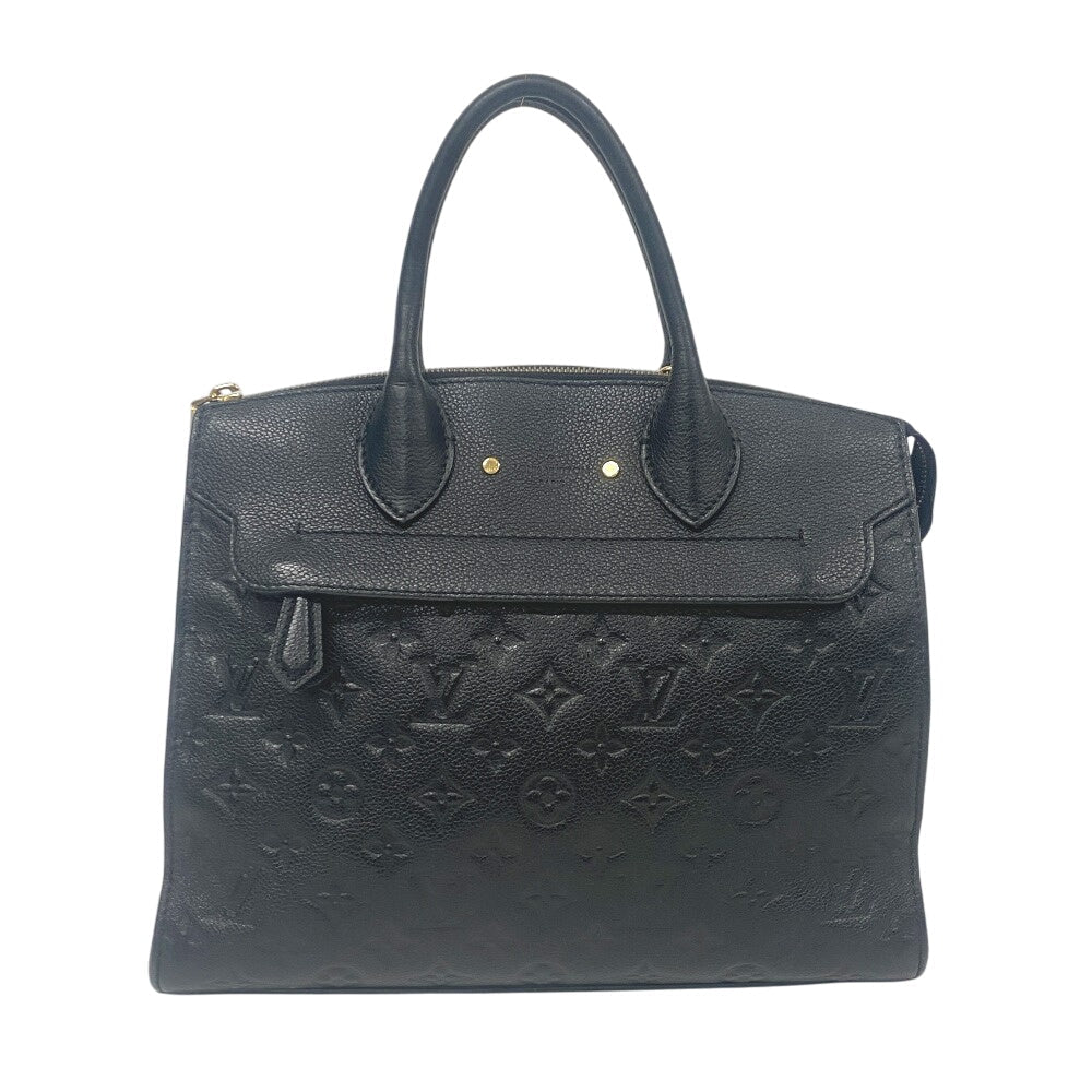Louis Vuitton M41748 Ann Platt Ann Platt Monogram Black Handbag