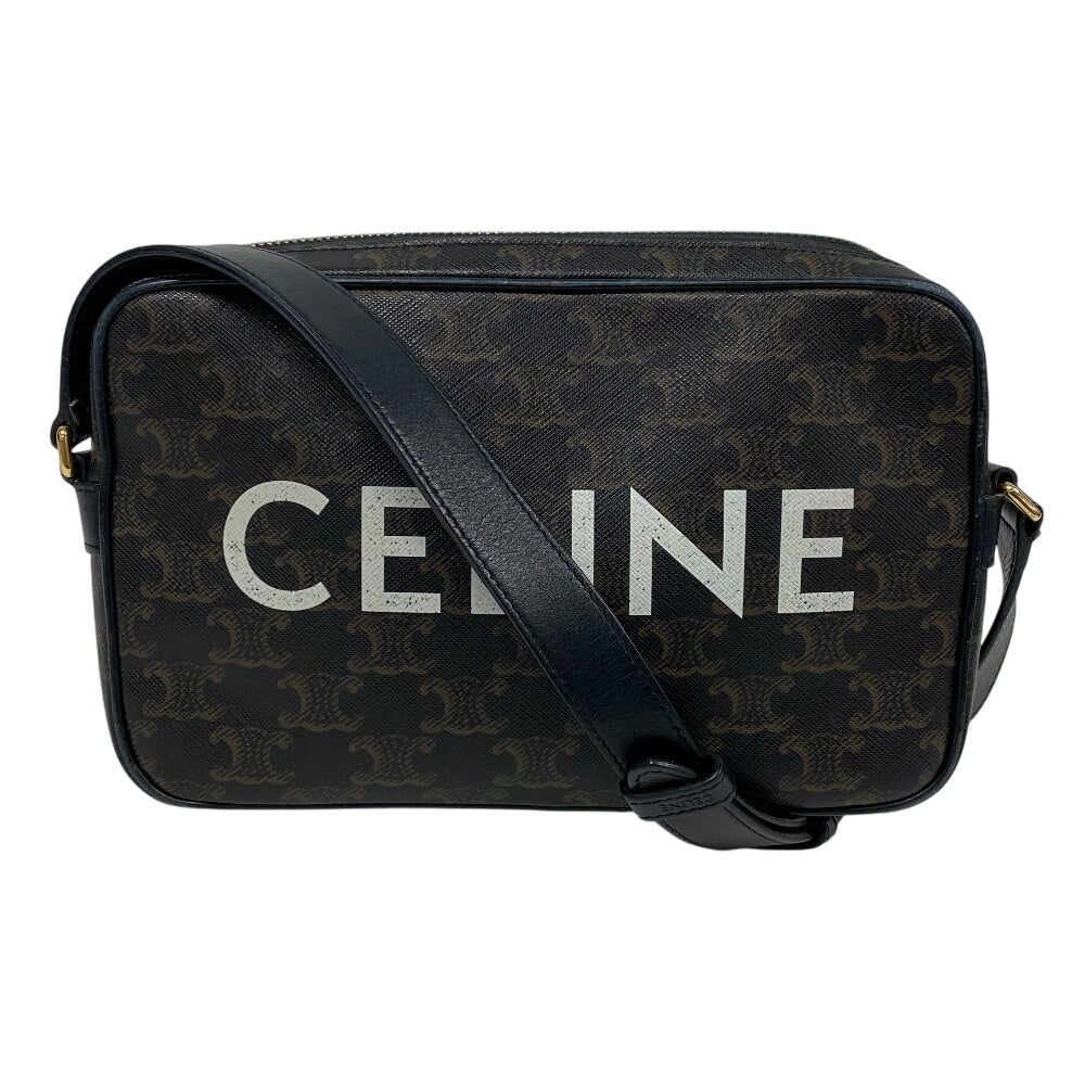 Shoulder Bag Pvc, Triomphe Messenger Women Leather Brown