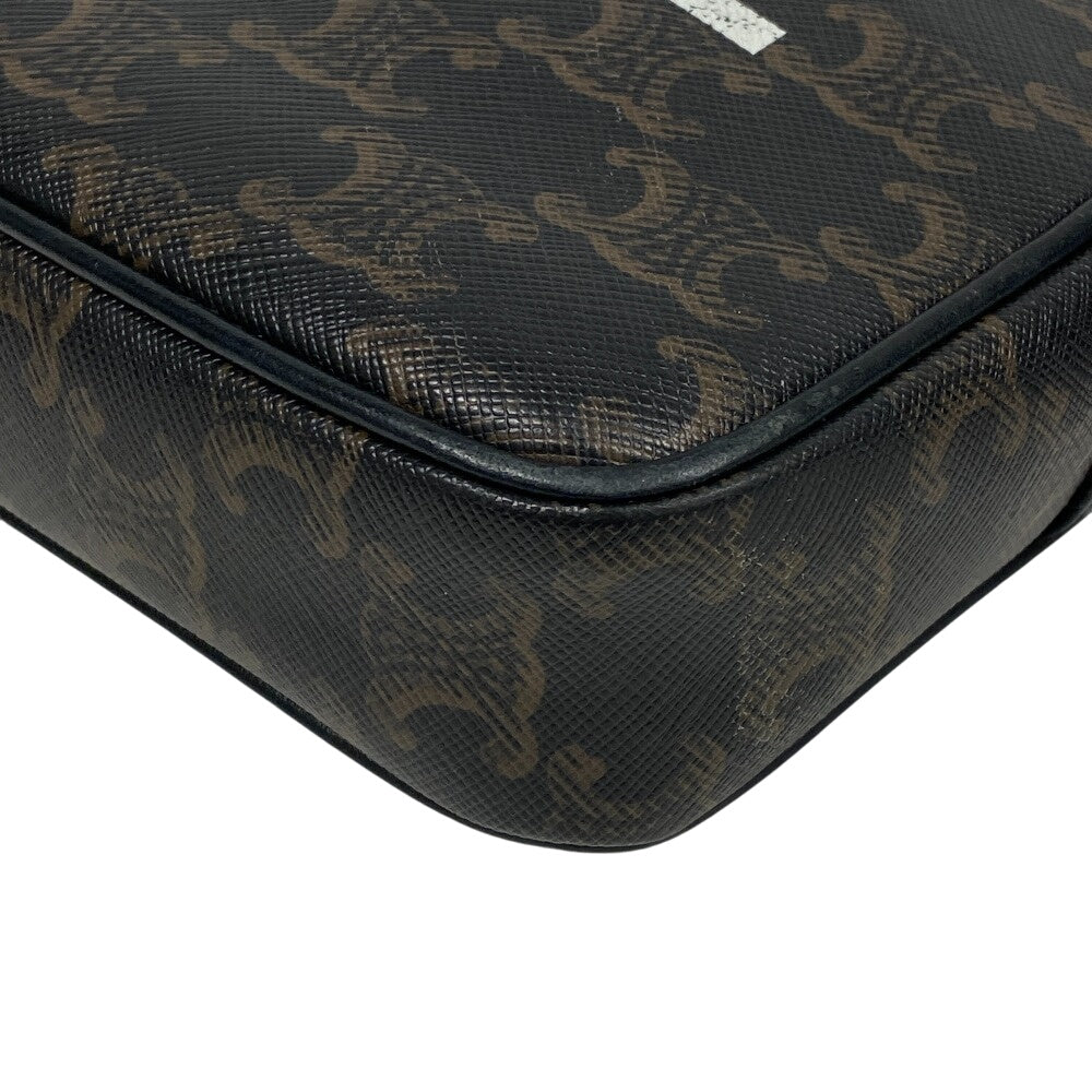 Shoulder Bag Pvc, Triomphe Messenger Women Leather Brown