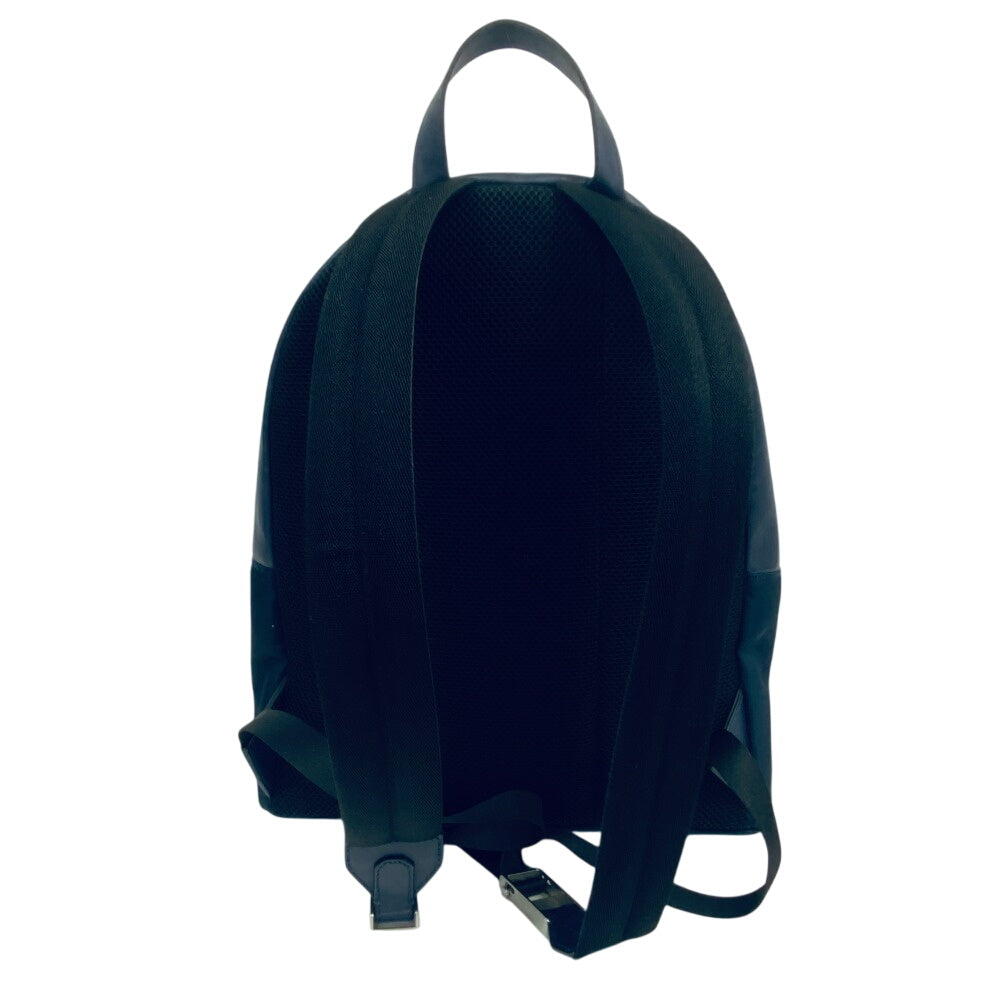 Fendi Backpack 7Vz042 Monster Leather Nylon Navy