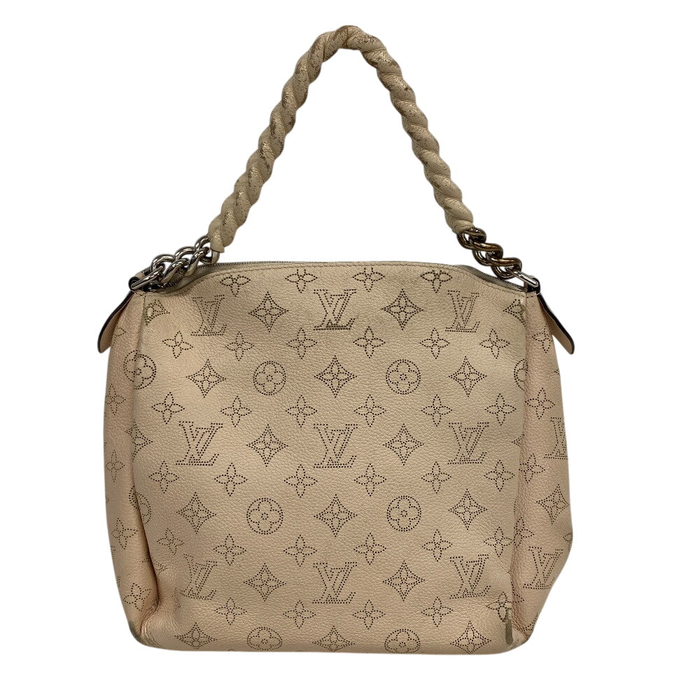 Louis Vuitton M51767 Mahina BabyloneChainBB Cream Handbag