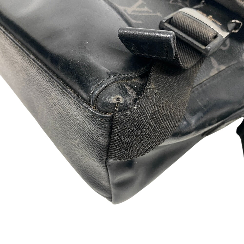 Louis Vuitton M40511 Eclipse Messenger voyage PM Monogram Leather Black Crossbody Bag