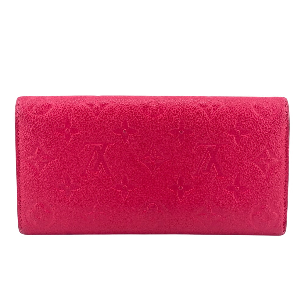 Louis Vuitton Long Purse M62371 Ann Platt Monogram Pink Wallet Case