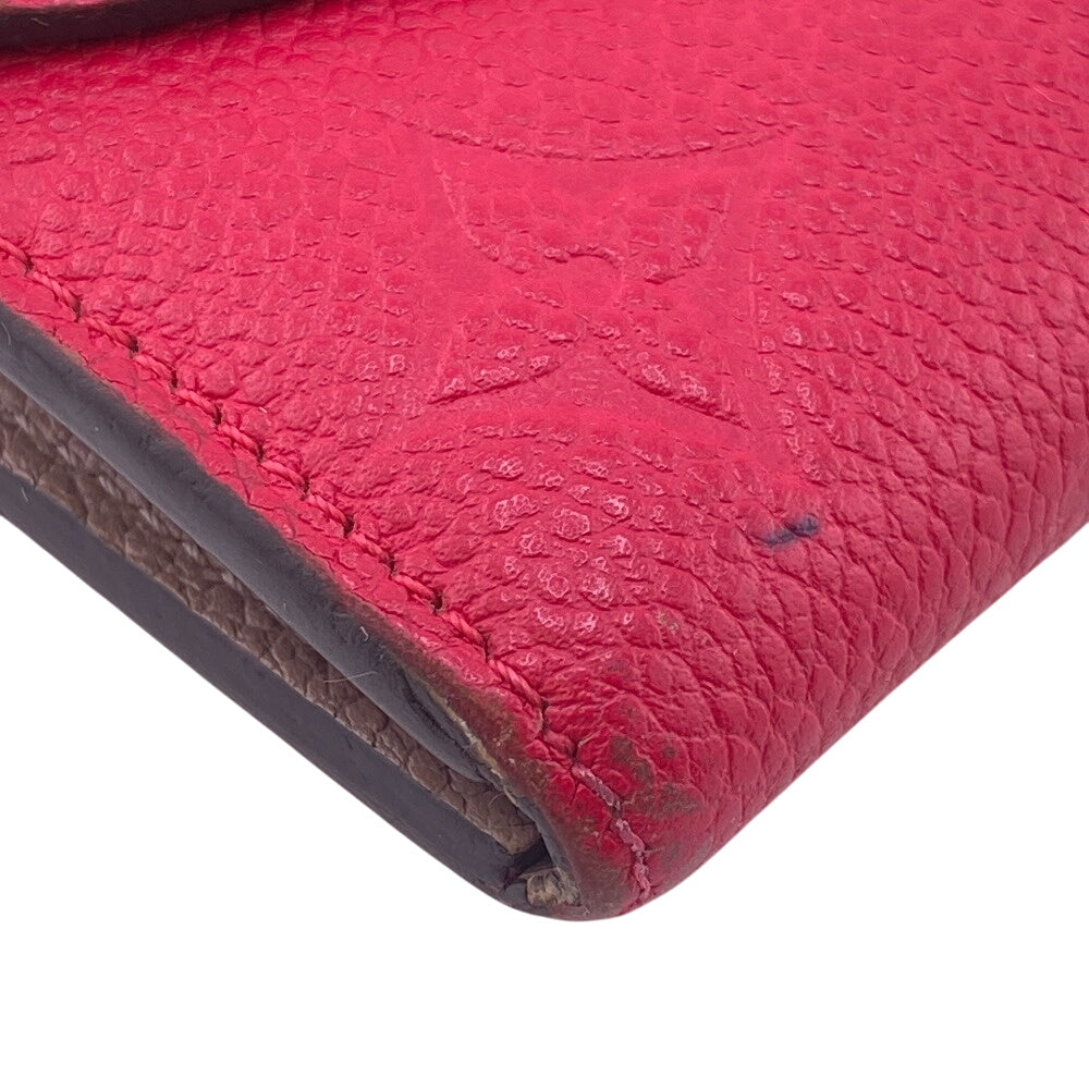 Louis Vuitton Long Purse M62371 Ann Platt Monogram Pink Wallet Case