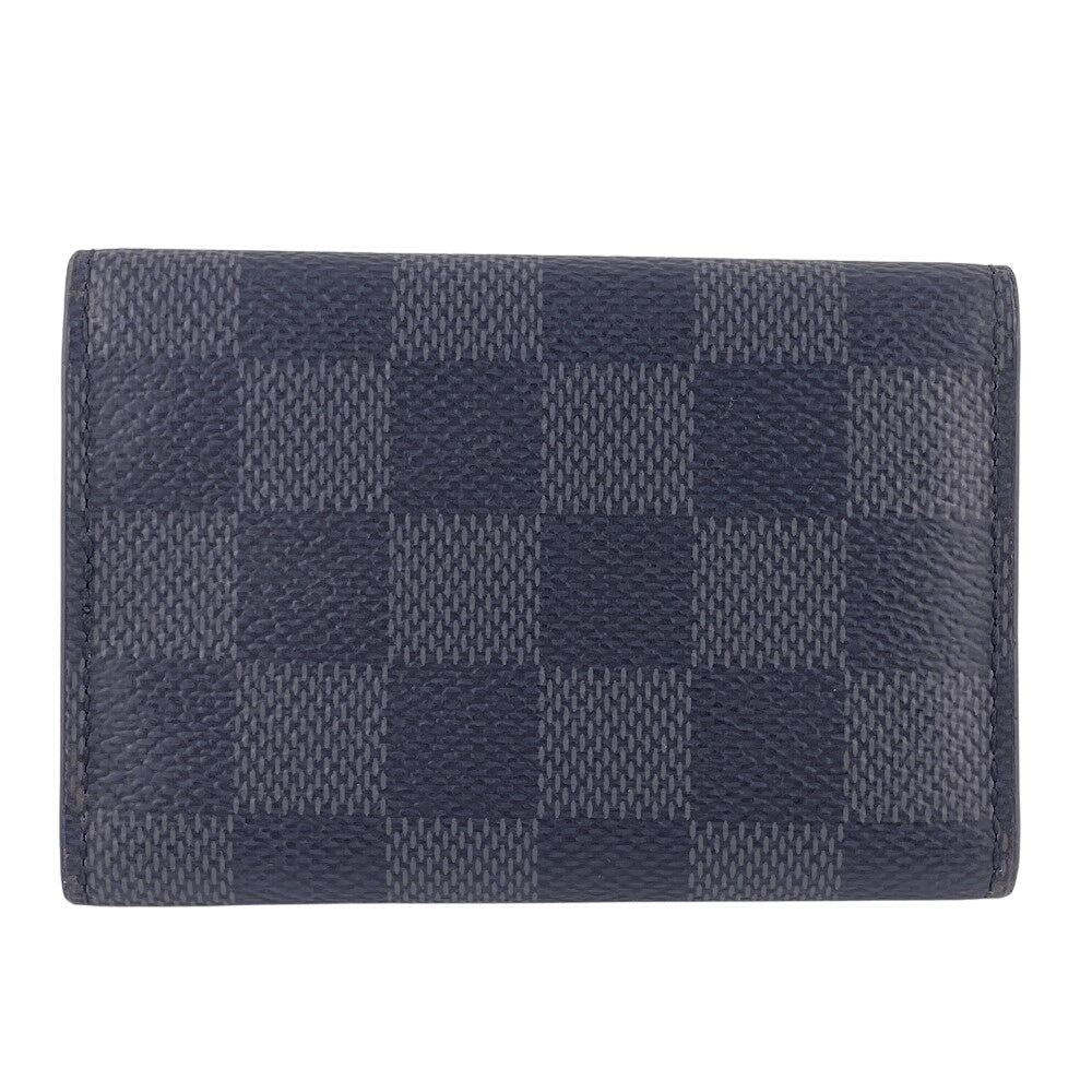 Louis Vuitton Key holder N62662 Damier Leather Gray Key Chain