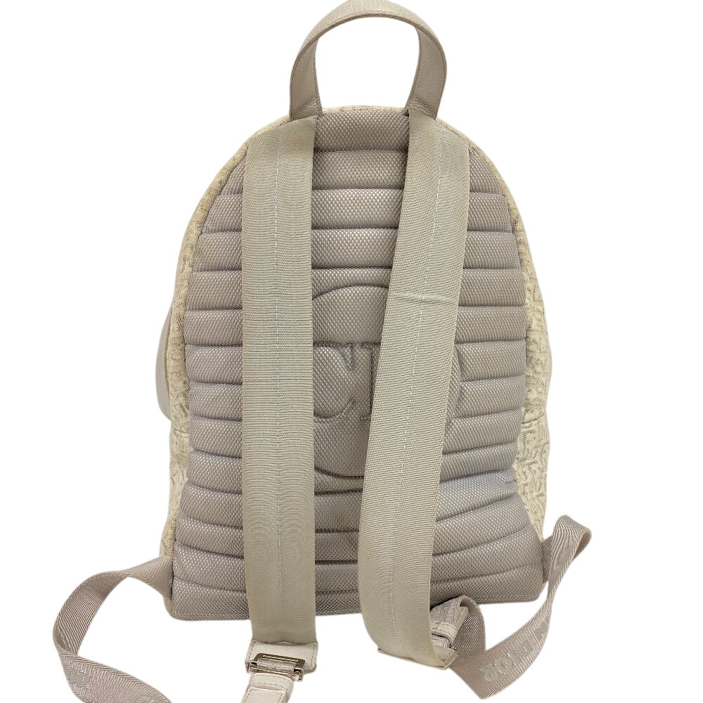 Dior Christian Backpack Backpack Trotter Rider Oblique Women Canvas Beige