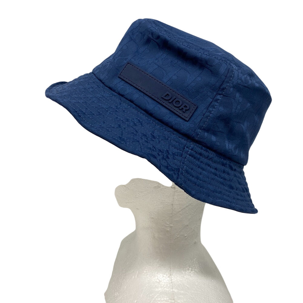 Dior Christian Other Hats Polyester Navy Parley Hat Bucket Bucket Bag