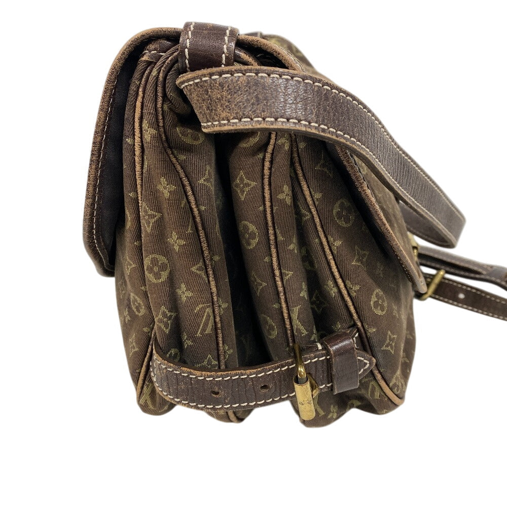 Louis Vuitton M95227 Lansaumur 30 Monogram Canvas Brown Mini Shoulder Bag