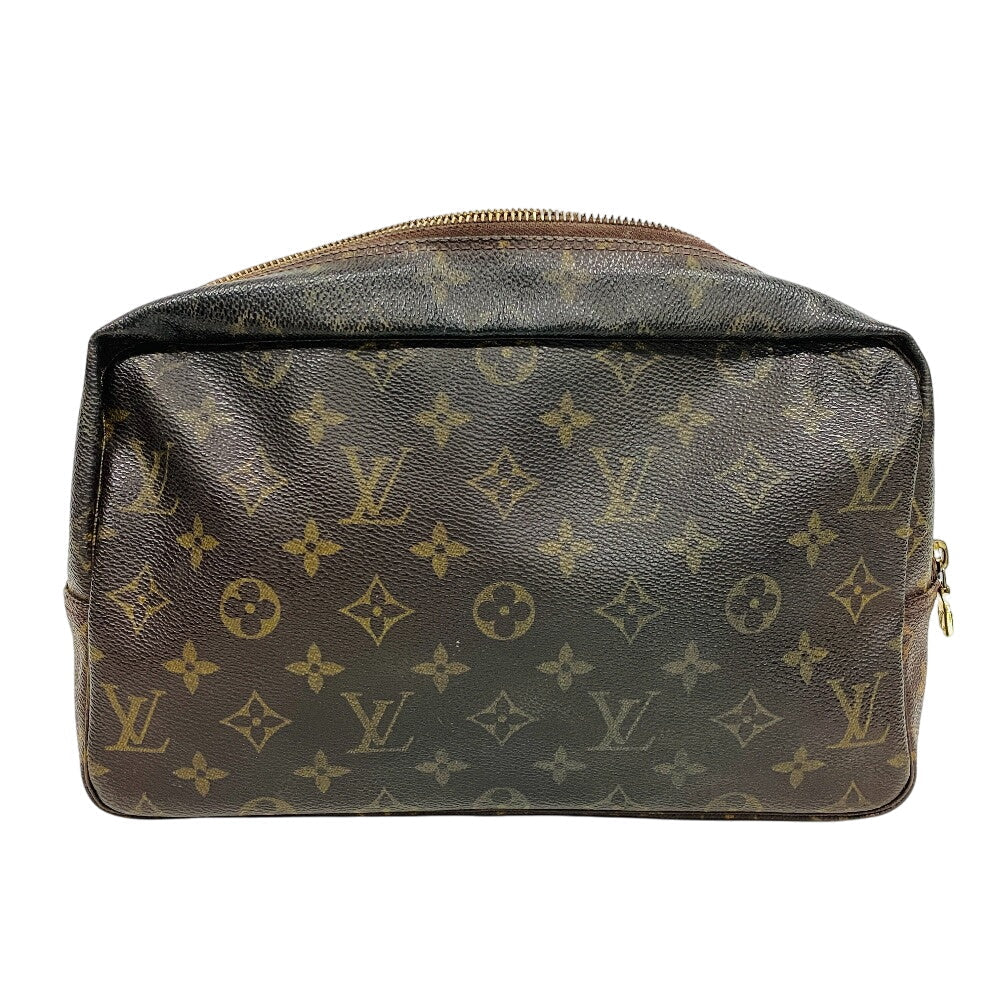 Louis Vuitton business M47522 Truth Cracking Ty Monogram Leather Brown Handbag