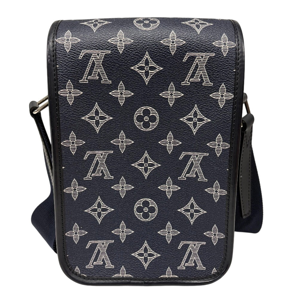 Louis Vuitton M54246 savanna Messenger BB Monogram Leather Navy Crossbody Bag