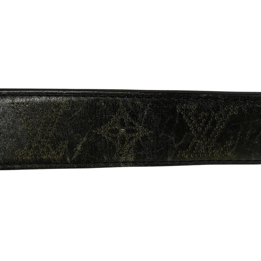 Louis Vuitton M6931 Mahina Saintur Perfo Monogram Black Belt