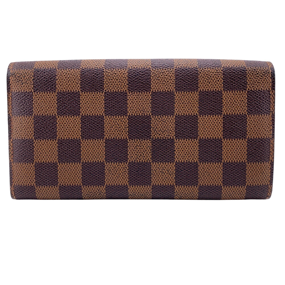 Louis Vuitton Long Purse N61734 Damier Brown Wallet Case