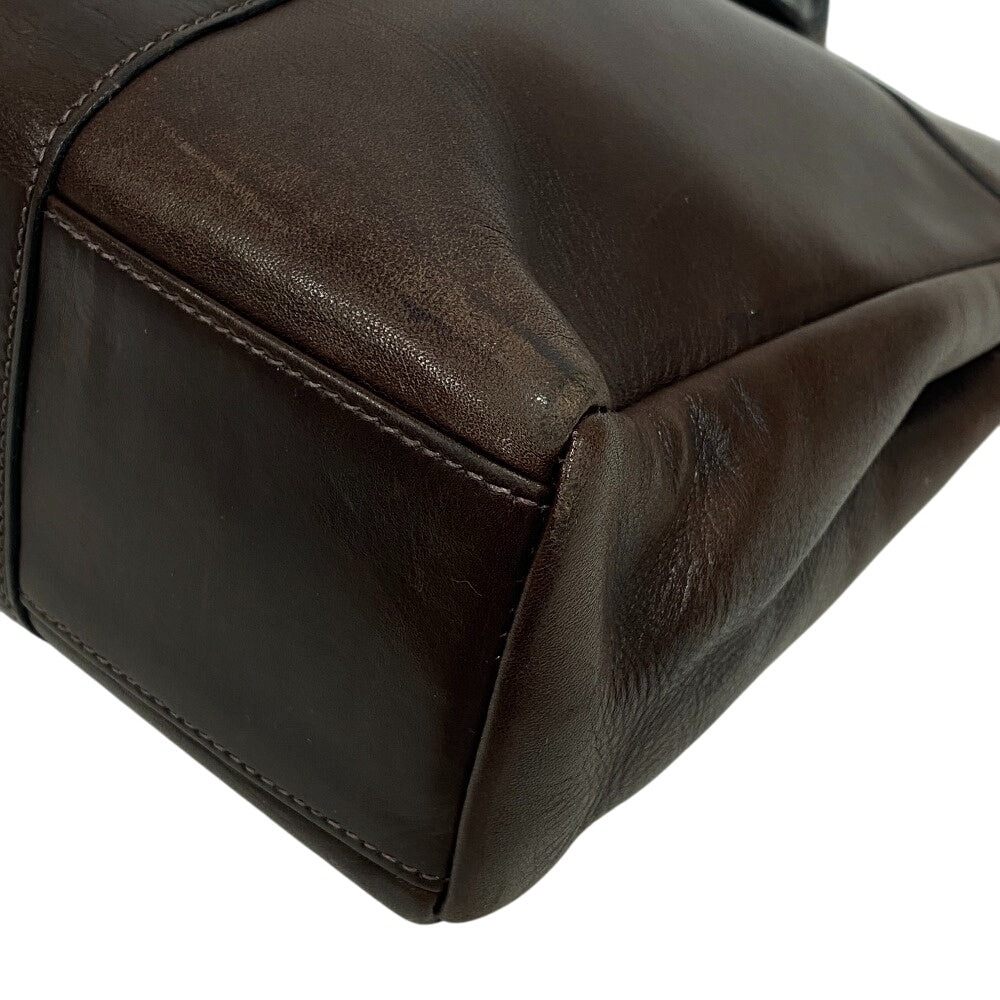 Tote Bag S All Fool Toepm Women Leather Brown