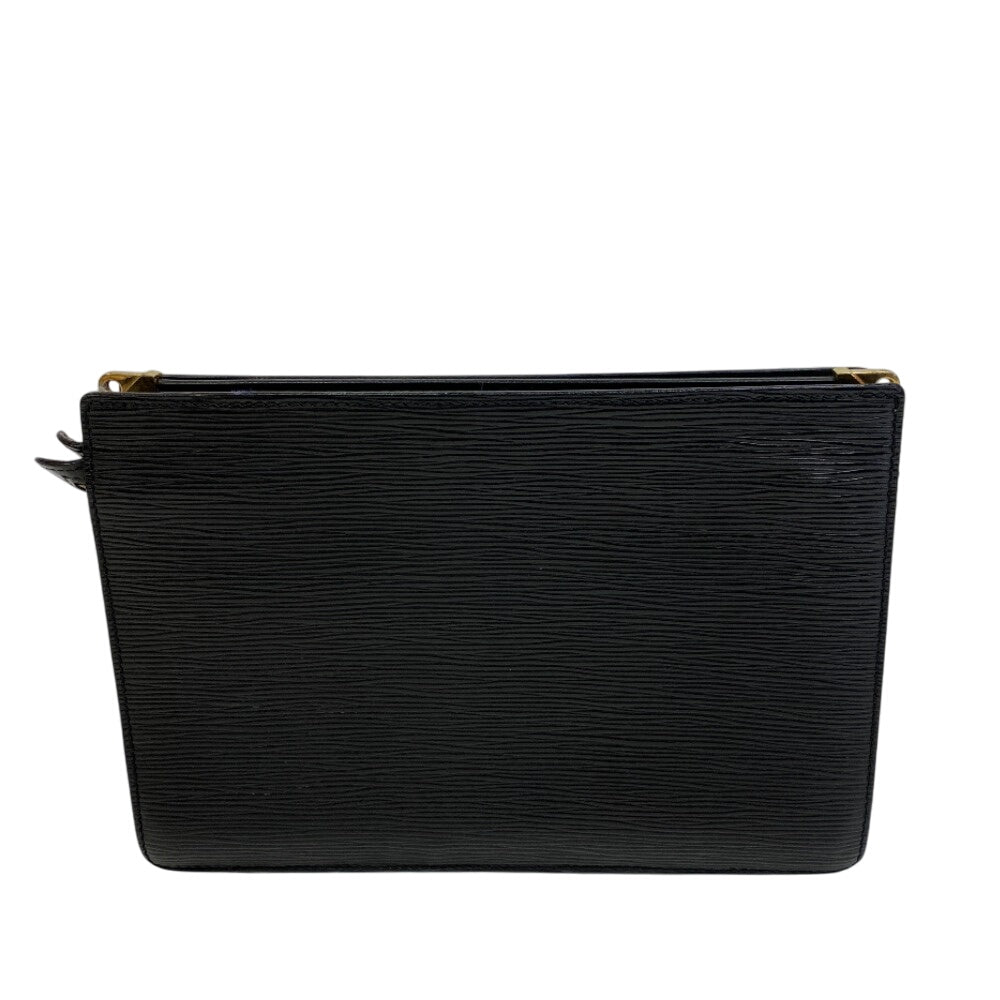 Louis Vuitton business M52112 Epi Enghien Leather Black Clutch Bag