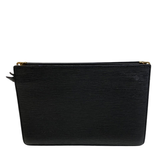 Louis Vuitton business M52112 Epi Enghien Leather Black Clutch Bag