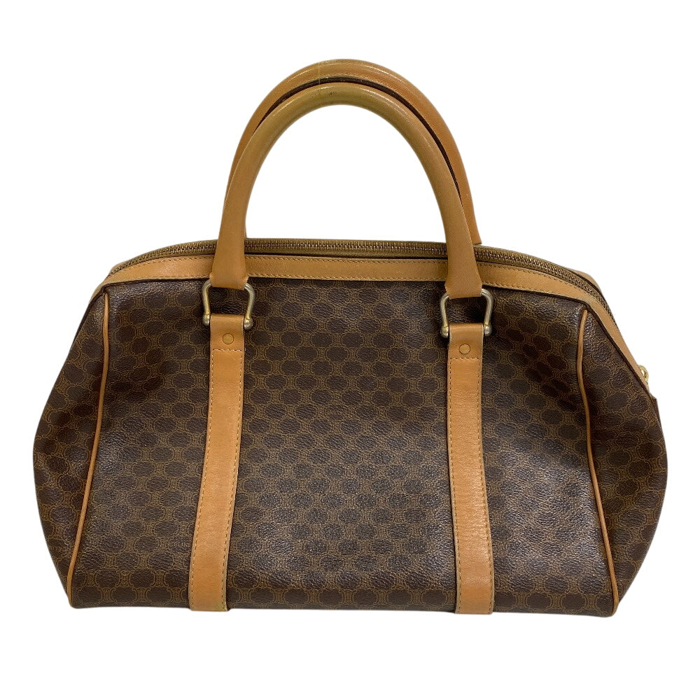 Pvc Macadam Brown Travel Bag