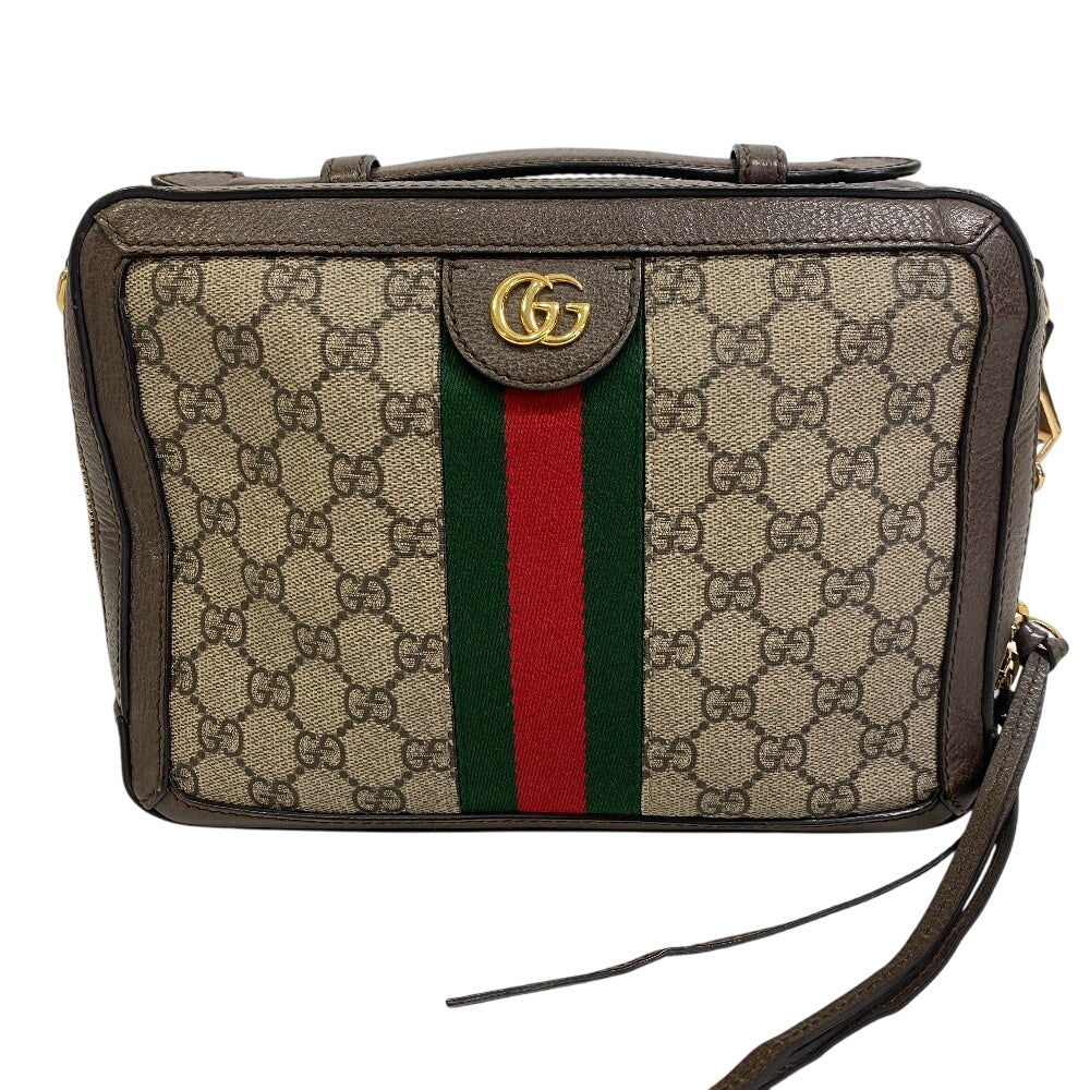 Gucci PVC coated GG Ofidia Canvas Brown Apparel