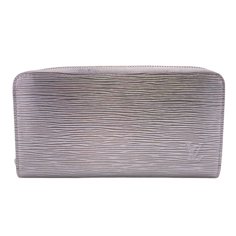 Louis Vuitton Long Purse M82794 Epi Silver Wallet Case