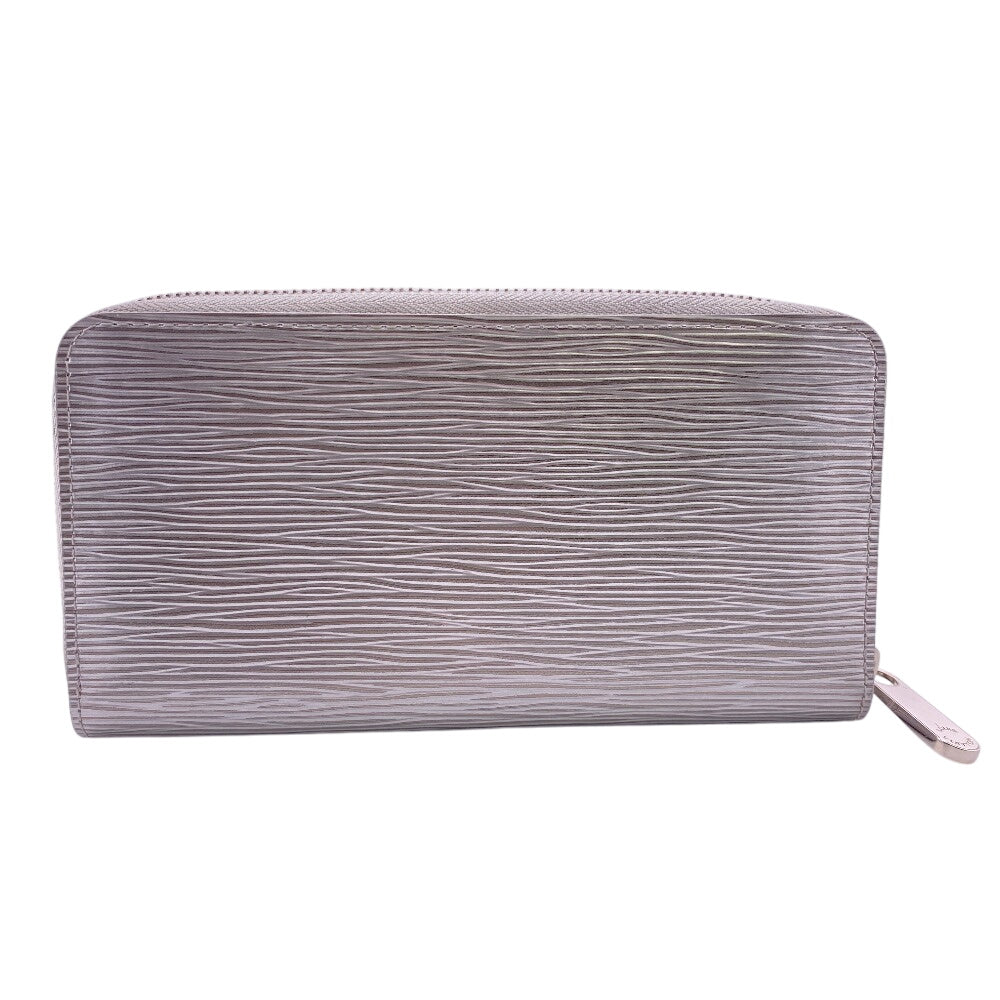 Louis Vuitton Long Purse M82794 Epi Silver Wallet Case