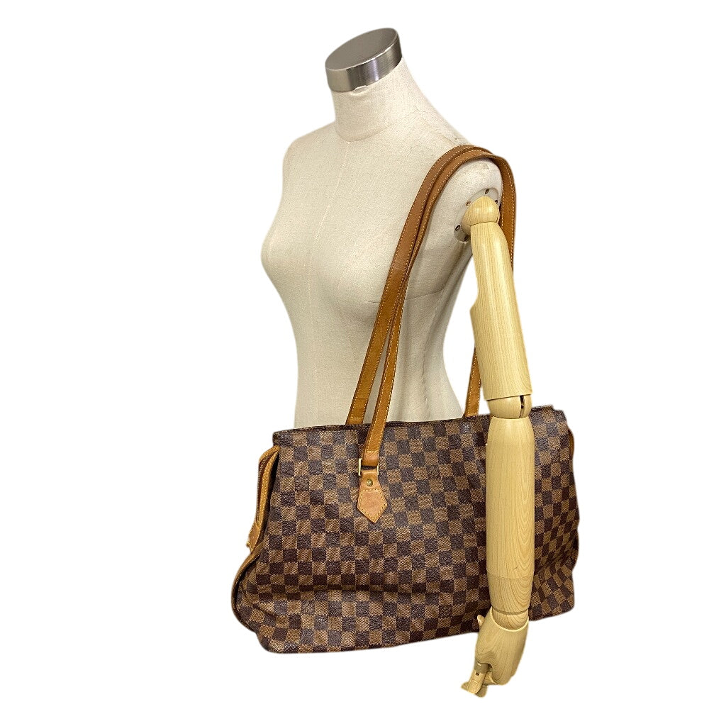 Louis Vuitton N99037 Damier 100th anniversary limited Beige Tote Bag