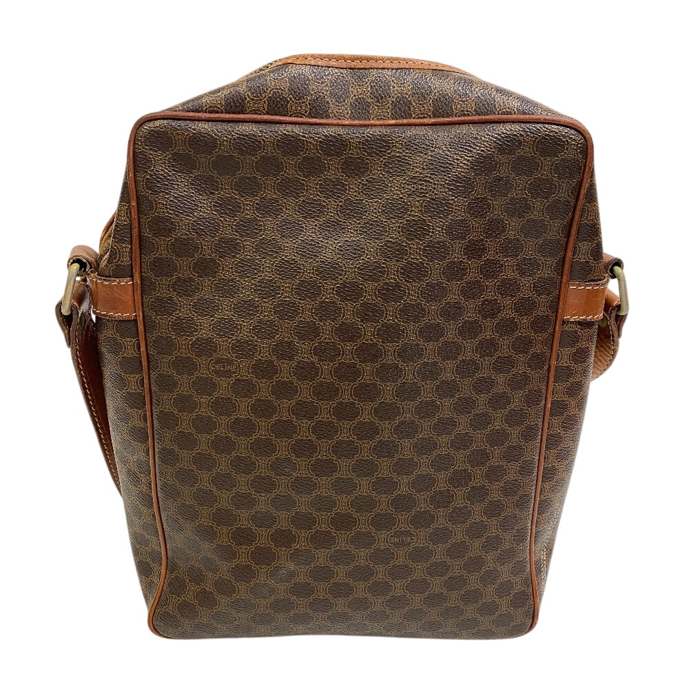 Shoulder Bag Macadam Women Leather Brown