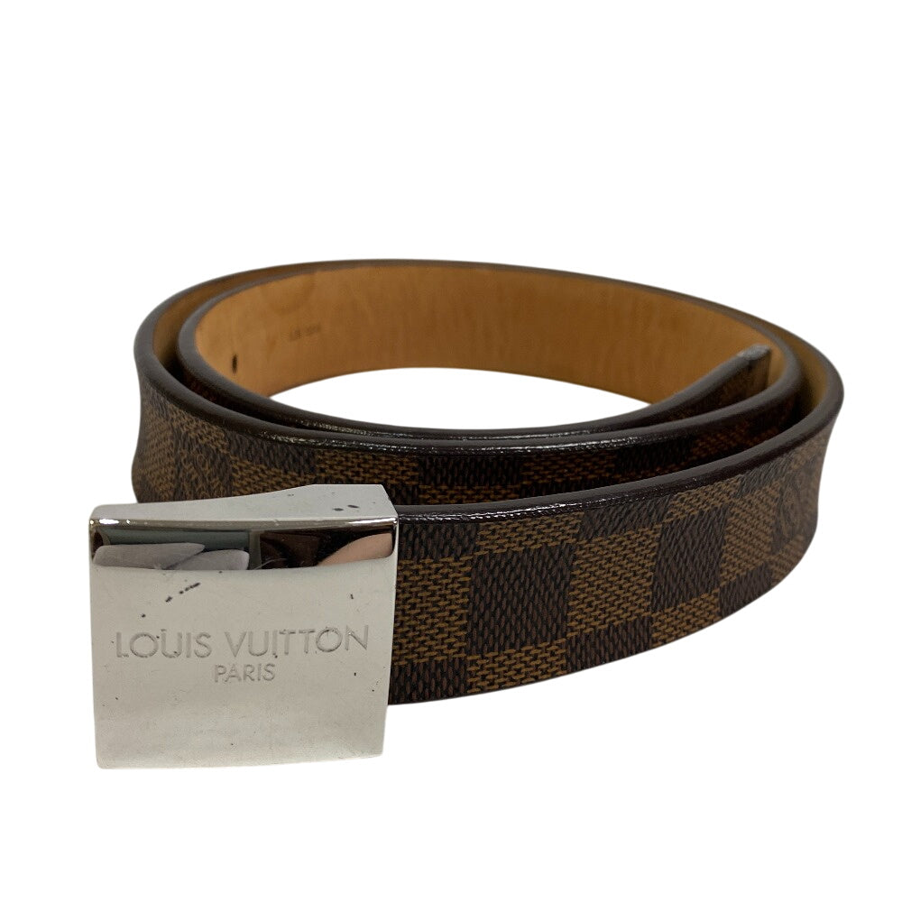 Louis Vuitton M6803 Damier Sainteure Carre 85 Leather Brown Belt