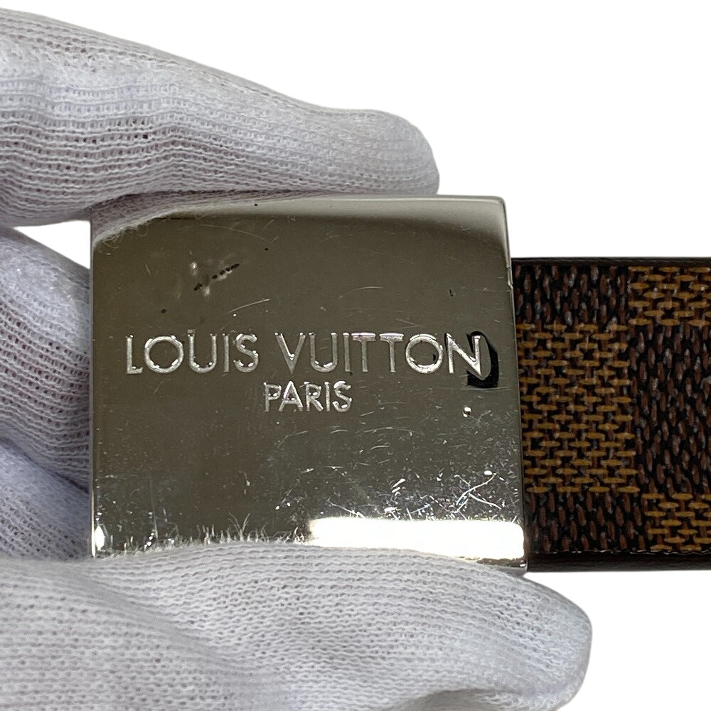 Louis Vuitton M6803 Damier Sainteure Carre 85 Leather Brown Belt