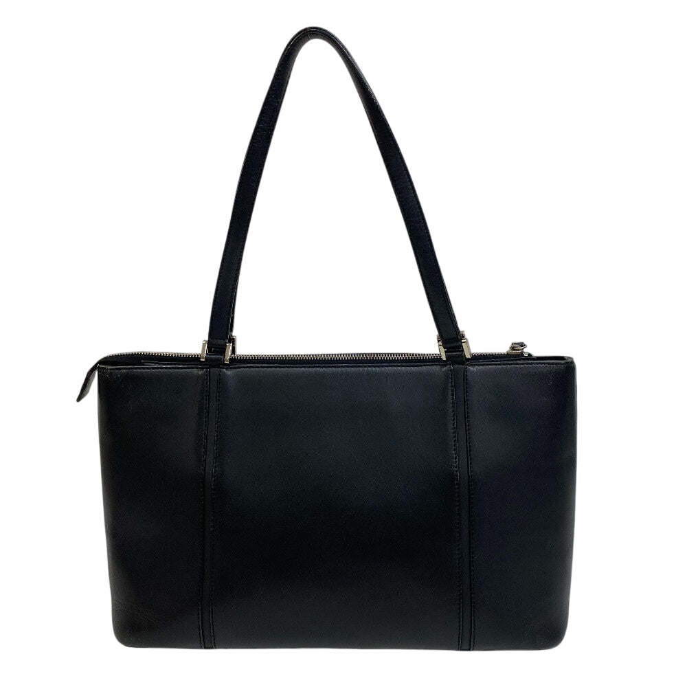 Burberry Tote Bag Nova Check Mens Leather Black