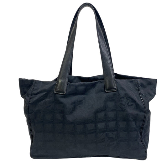 Chanel Nylon New Line Black MM Travel Bag