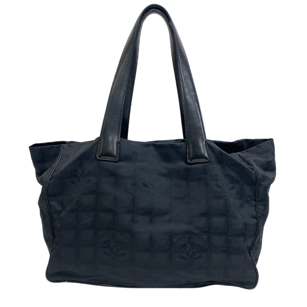Chanel Nylon New Line Black MM Travel Bag