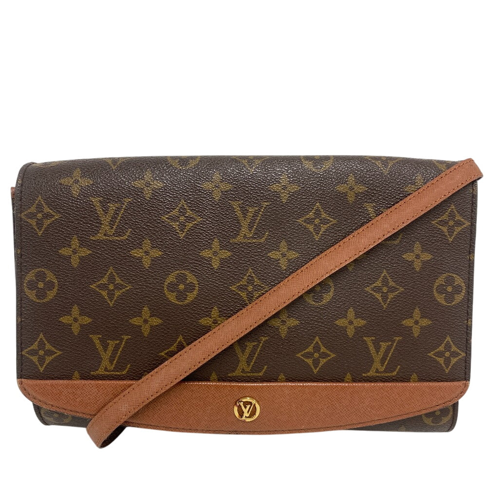 Louis Vuitton M51797 Bordeaux27 Monogram Leather Brown Shoulder Bag