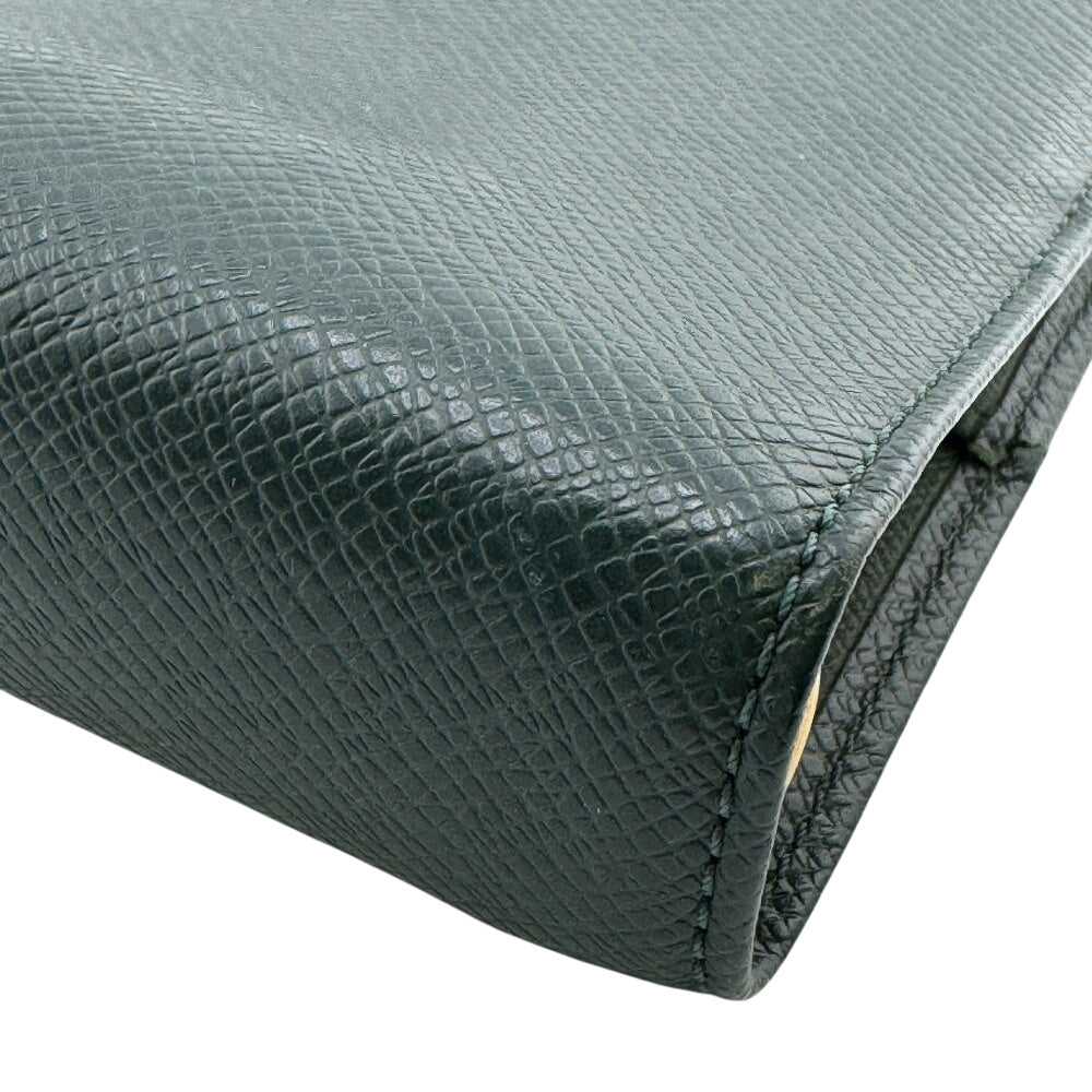 Louis Vuitton Notebook cover R20705 Taiga Epithea Leather Green Handbag