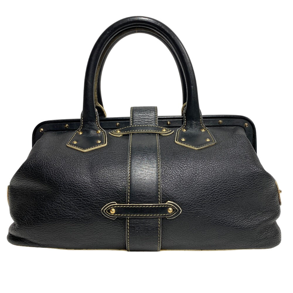 Louis Vuitton M91805 Suhari Angnieux PM Leather Black Handbag