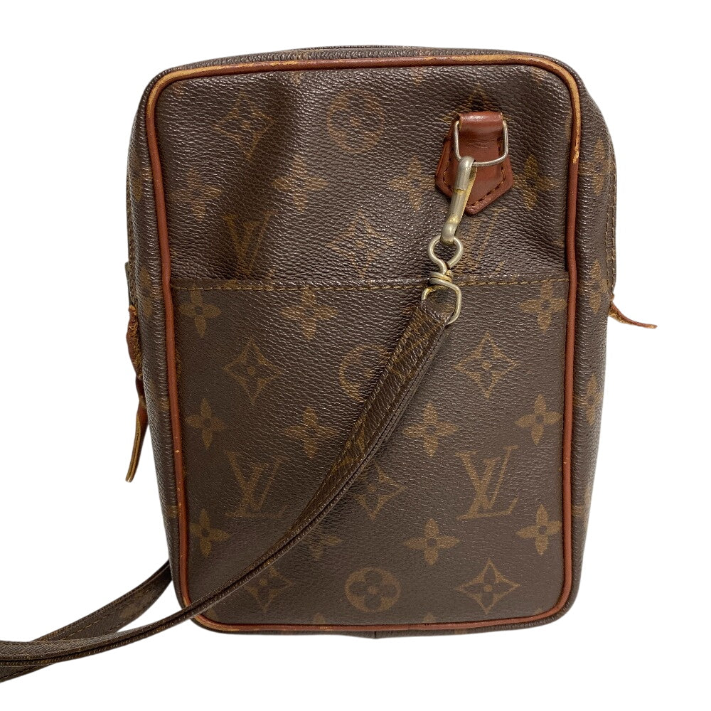 Louis Vuitton M3552 Danube Monogram Leather Brown Shoulder Bag
