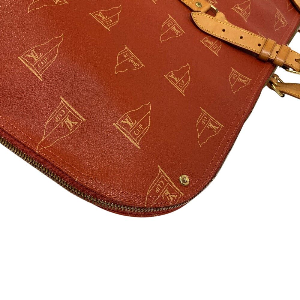 Louis Vuitton M80020 Garment Kabul cup Leather Orange Travel Bag
