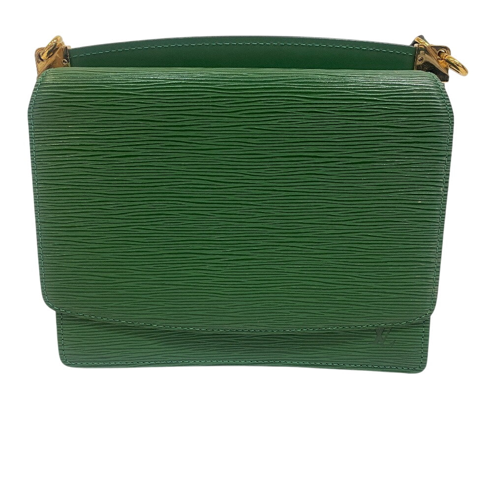 Louis Vuitton M52364 Epi Grenel Green Shoulder Bag