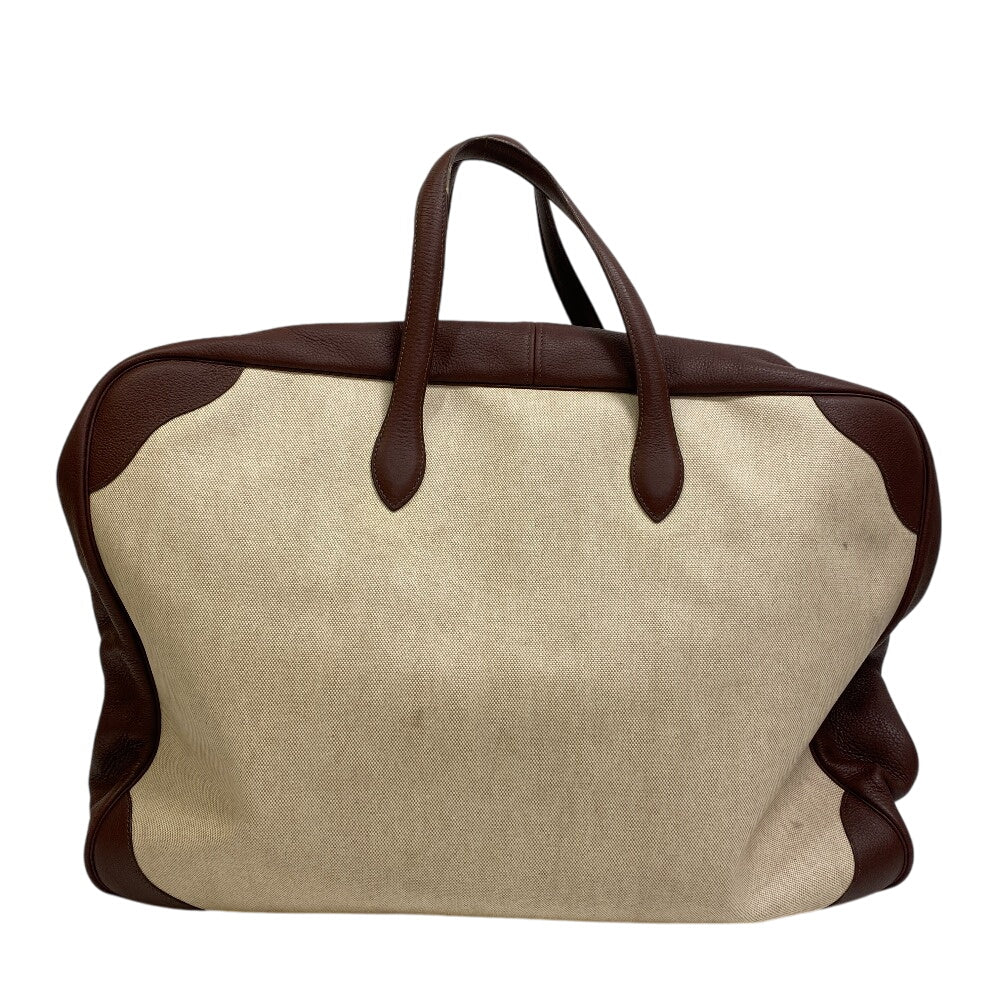 Boston Duffel Bag Travel Bag Duffle Bag Canvas Brown