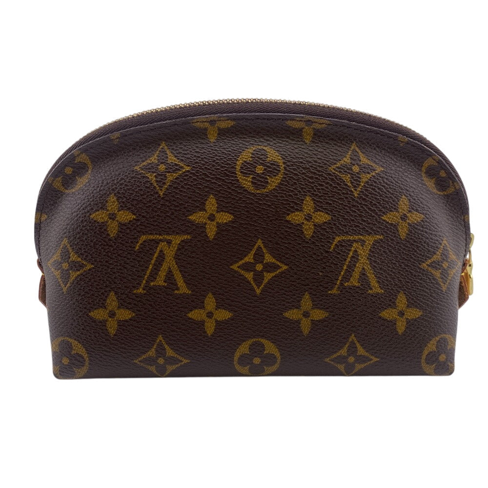Louis Vuitton Cosmetics Pouch M47515 Cosmetics Pouch Monogram Leather Brown Clutch Bag