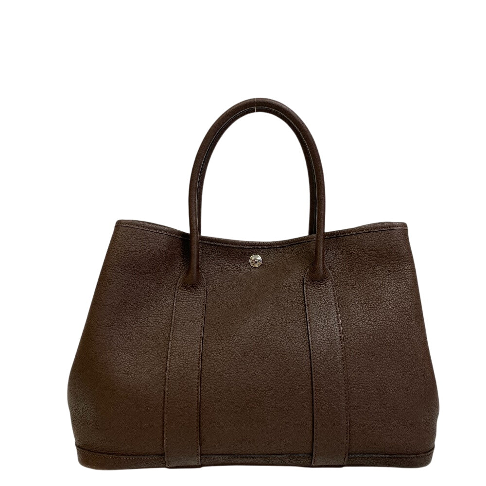 Tote Bag , Negonda Garden Party Mm Leather Brown