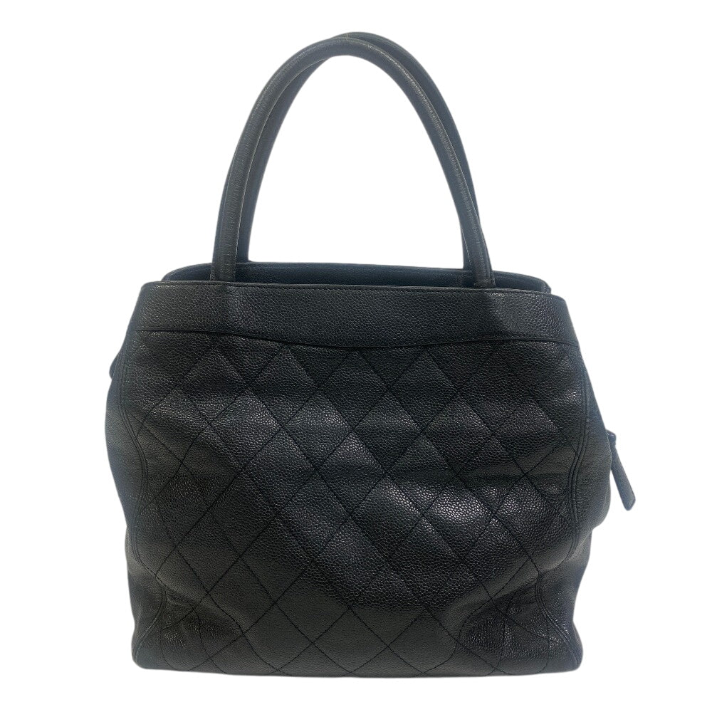 Chanel Caviar skin Matrasse Black Handbag
