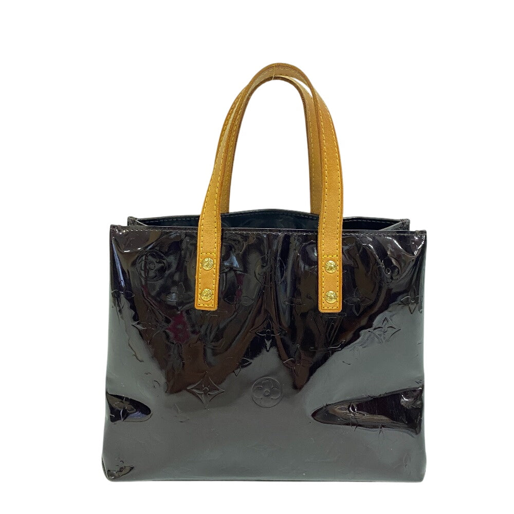 Louis Vuitton M91993 Amarrant Vernis Lead PM Leather Patent Tote Bag