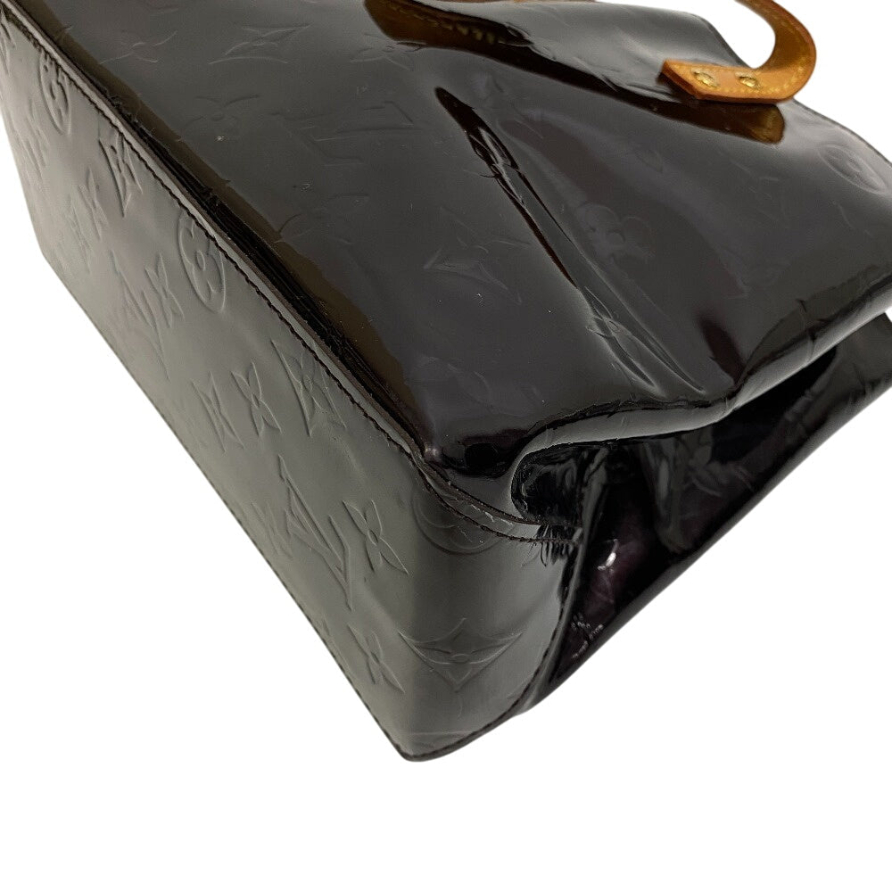 Louis Vuitton M91993 Amarrant Vernis Lead PM Leather Patent Tote Bag