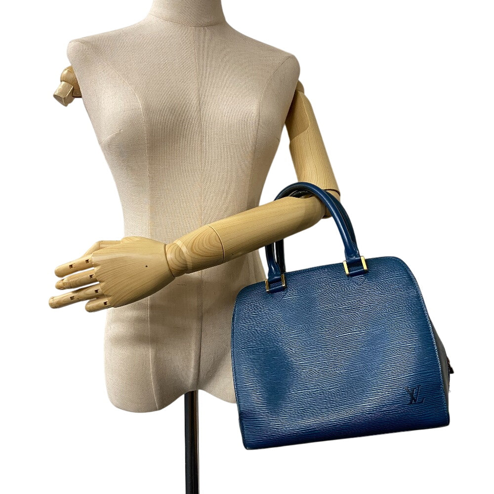 Louis Vuitton M52055 Epi Ponneuf Leather Blue Handbag