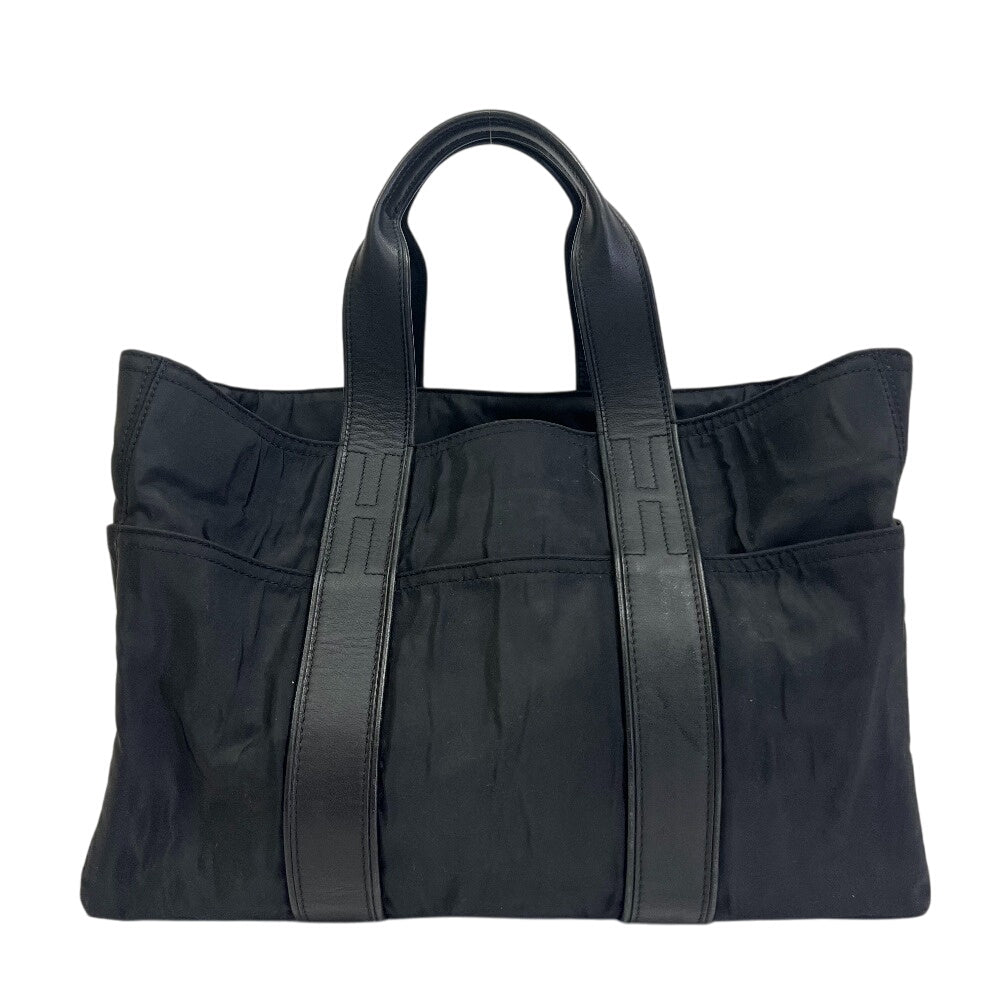 Tote Bag , Akapu Luco Leather Nylon